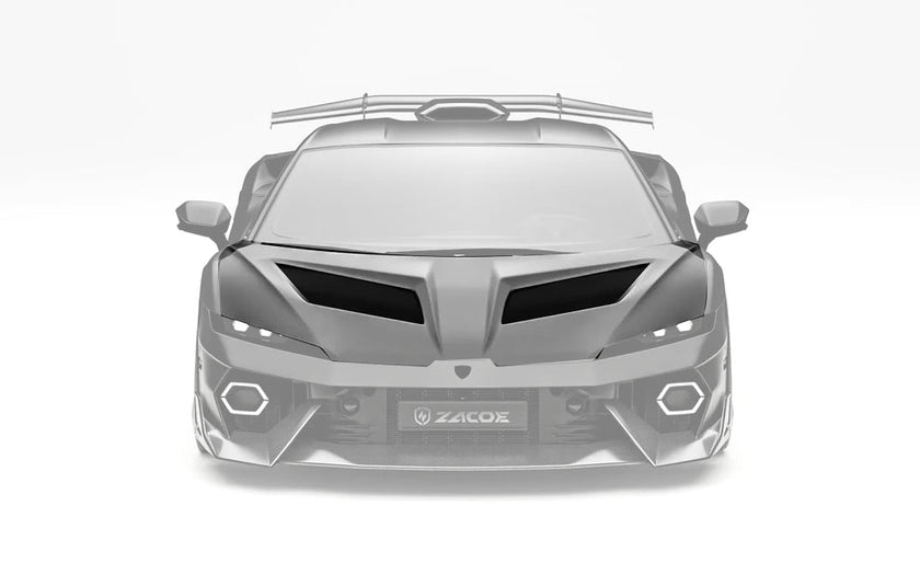ZACOE Lamborghini Temerario 2025+ Carbon Fibre Bonnet Aftermarket Carbon Fiber Part / Bodykit - Robot Bodykits