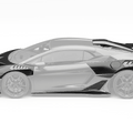 ZACOE Lamborghini Temerario 2025+ Carbon Fibre Wide Body Kit (30pcs/Set) Aftermarket Carbon Fiber Part / Bodykit - Robot Bodykits