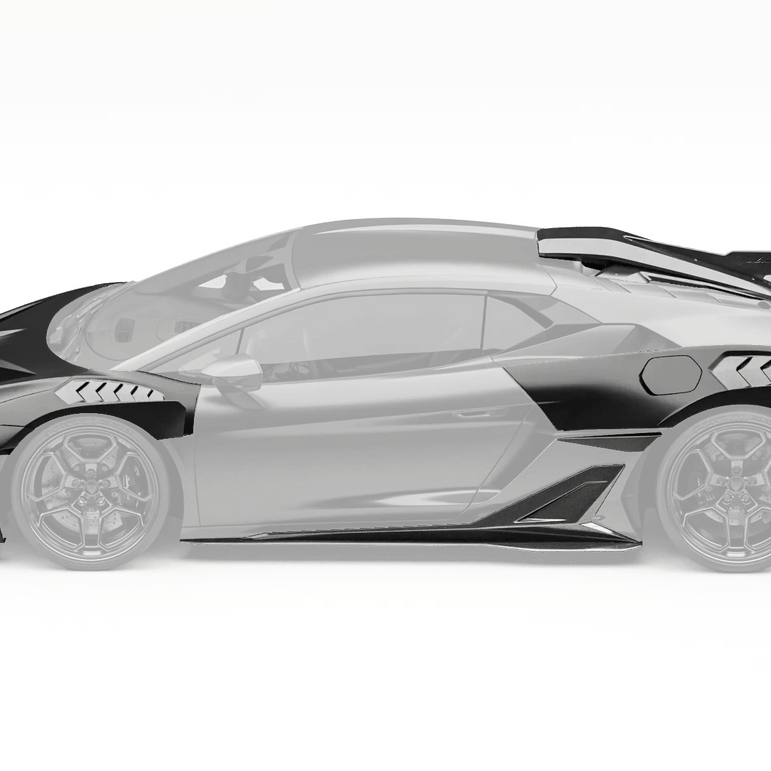 ZACOE Lamborghini Temerario 2025+ Carbon Fibre Wide Body Kit (30pcs/Set) Aftermarket Carbon Fiber Part / Bodykit - Robot Bodykits