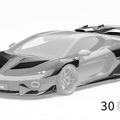 ZACOE Lamborghini Temerario 2025+ Carbon Fibre Wide Body Kit (30pcs/Set) Aftermarket Carbon Fiber Part / Bodykit - Robot Bodykits