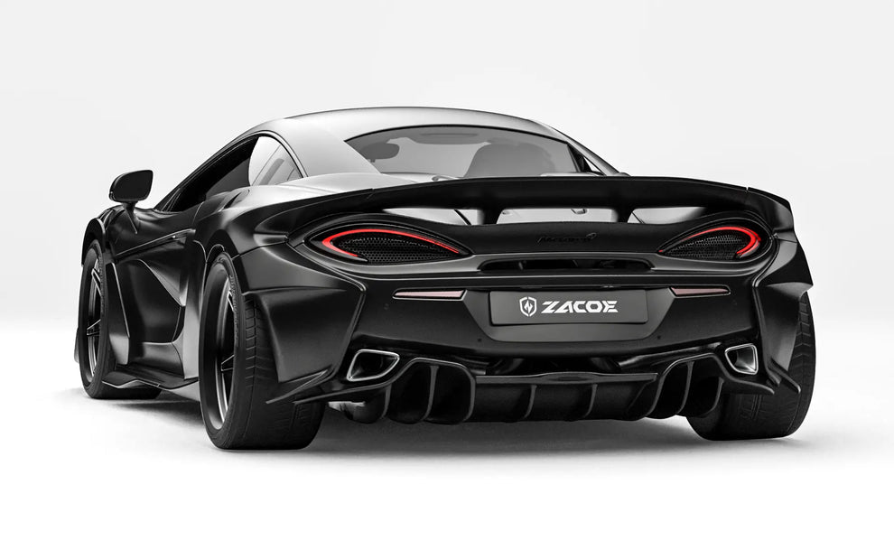 ZACOE McLaren 570s Carbon Fibre Wide Body Kit (18pcs/set) Aftermarket Carbon Fiber Part / Bodykit - Robot Bodykits