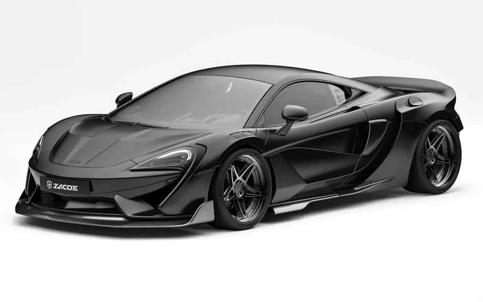 ZACOE McLaren 570s Carbon Fibre Wide Body Kit (18pcs/set) Aftermarket Carbon Fiber Part / Bodykit - Robot Bodykits