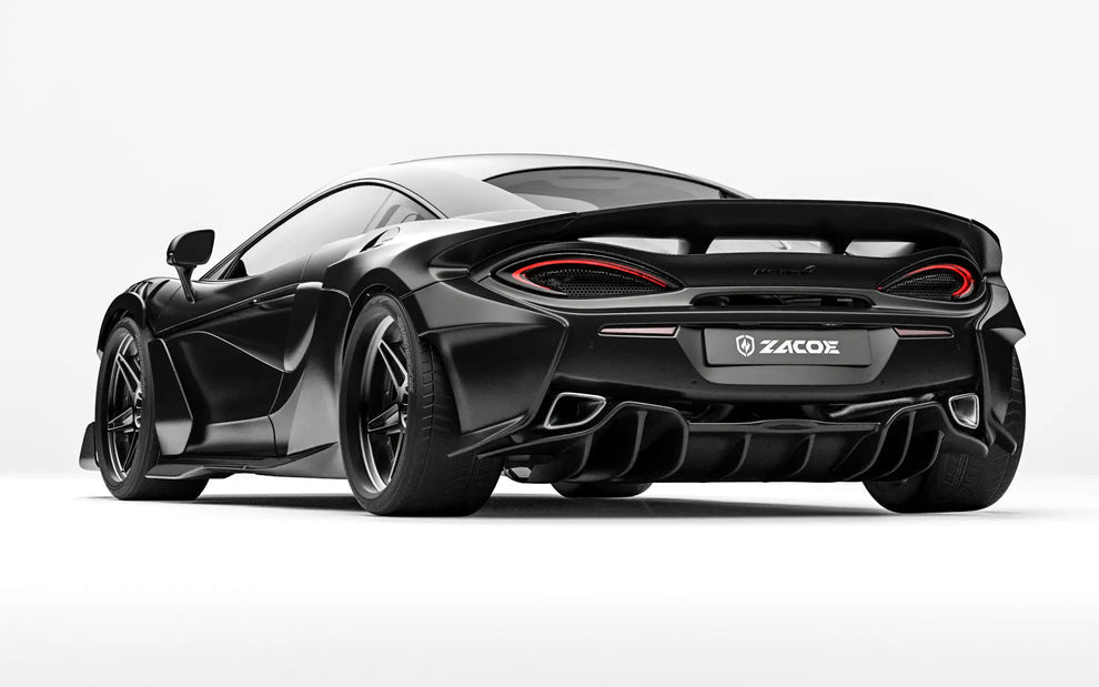 ZACOE McLaren 570s Carbon Fibre Wide Body Kit (18pcs/set) Aftermarket Carbon Fiber Part / Bodykit - Robot Bodykits
