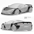 ZACOE McLaren 570s Carbon Fibre Wide Body Kit (18pcs/set) Aftermarket Carbon Fiber Part / Bodykit - Robot Bodykits