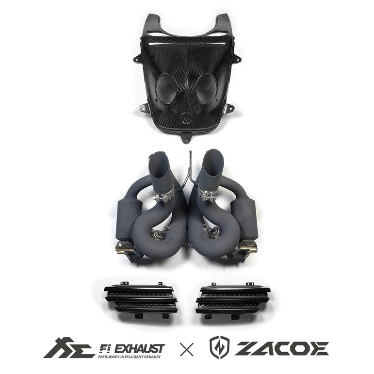 ZACOE McLaren 650S Carbon Fibre Body Kit (38pcs/set) Aftermarket Carbon Fiber Part / Bodykit - Robot Bodykits