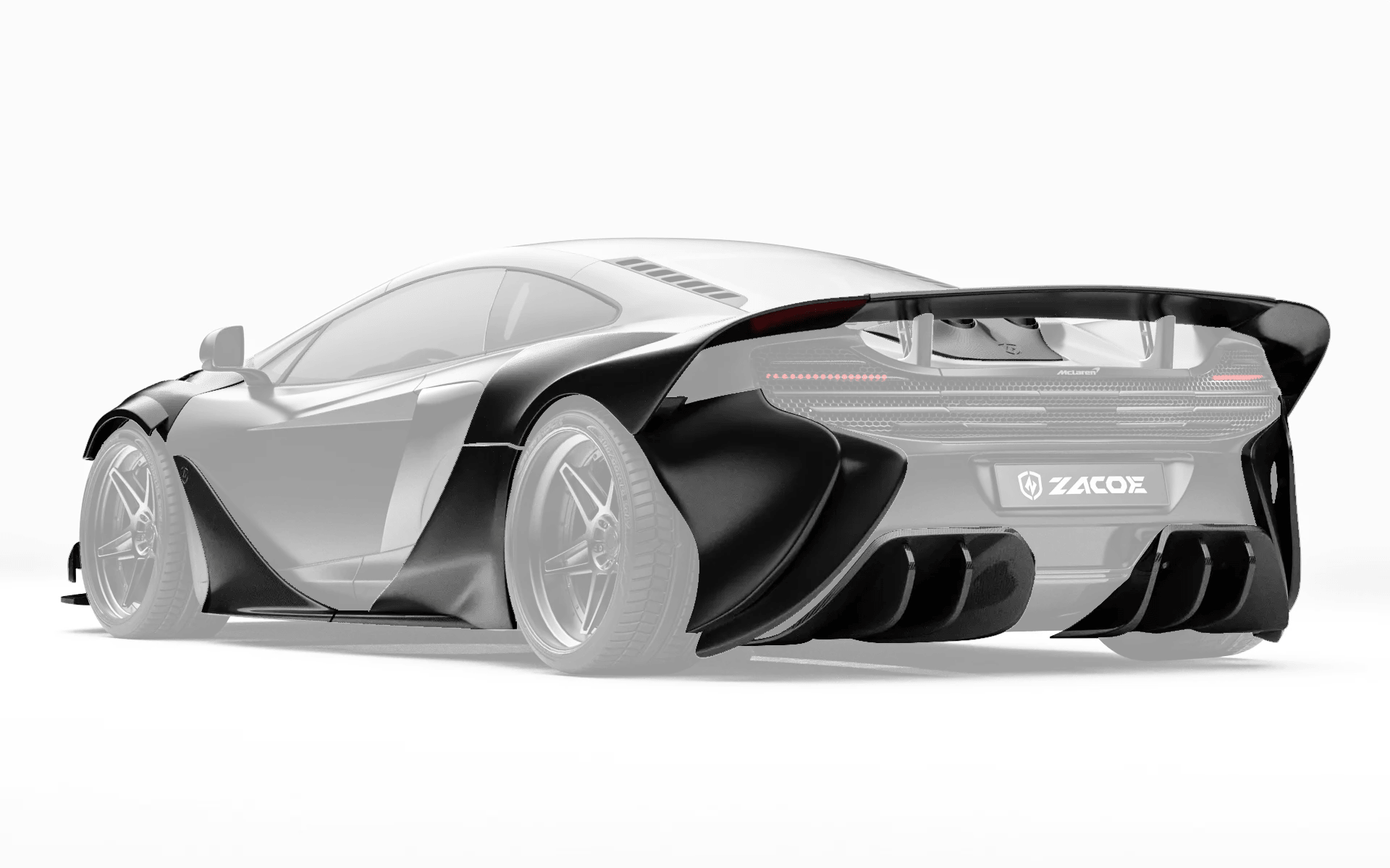 ZACOE McLaren 650S Carbon Fibre Body Kit (38pcs/set) Aftermarket Carbon Fiber Part / Bodykit - Robot Bodykits
