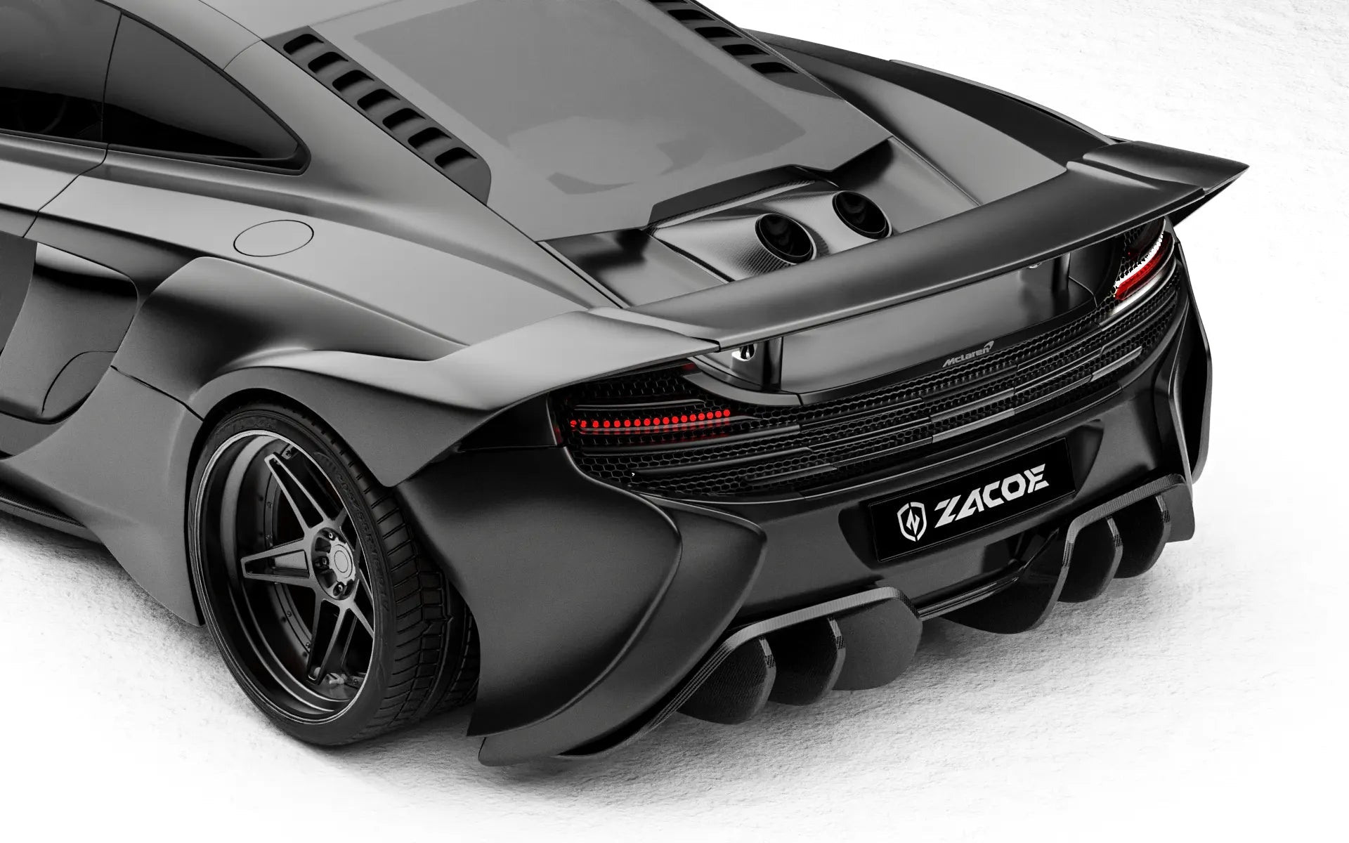 ZACOE McLaren 650S Carbon Fibre Body Kit (38pcs/set) Aftermarket Carbon Fiber Part / Bodykit - Robot Bodykits