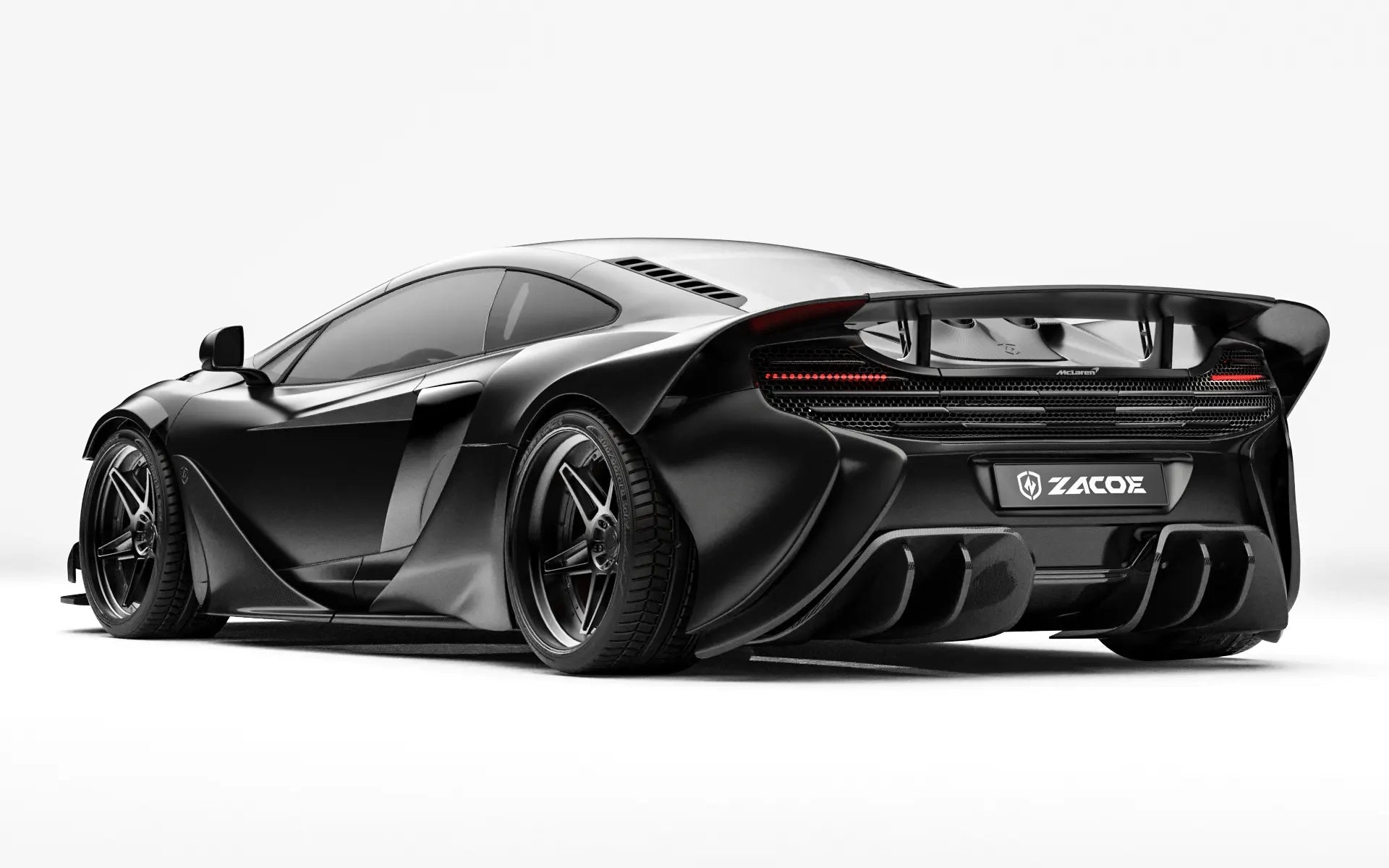 ZACOE McLaren 650S Carbon Fibre Body Kit (38pcs/set) Aftermarket Carbon Fiber Part / Bodykit - Robot Bodykits