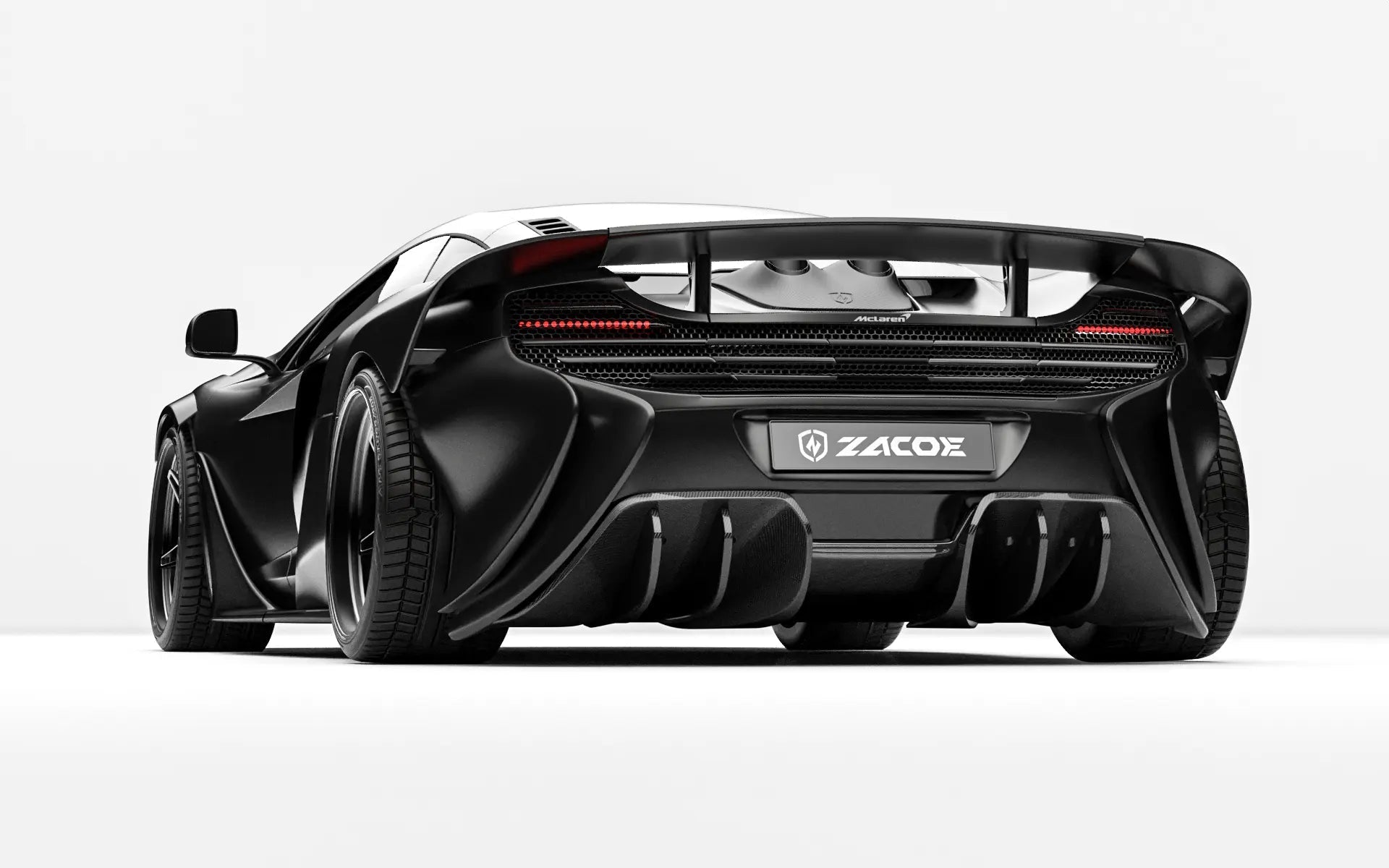 ZACOE McLaren 650S Carbon Fibre Body Kit (38pcs/set) Aftermarket Carbon Fiber Part / Bodykit - Robot Bodykits