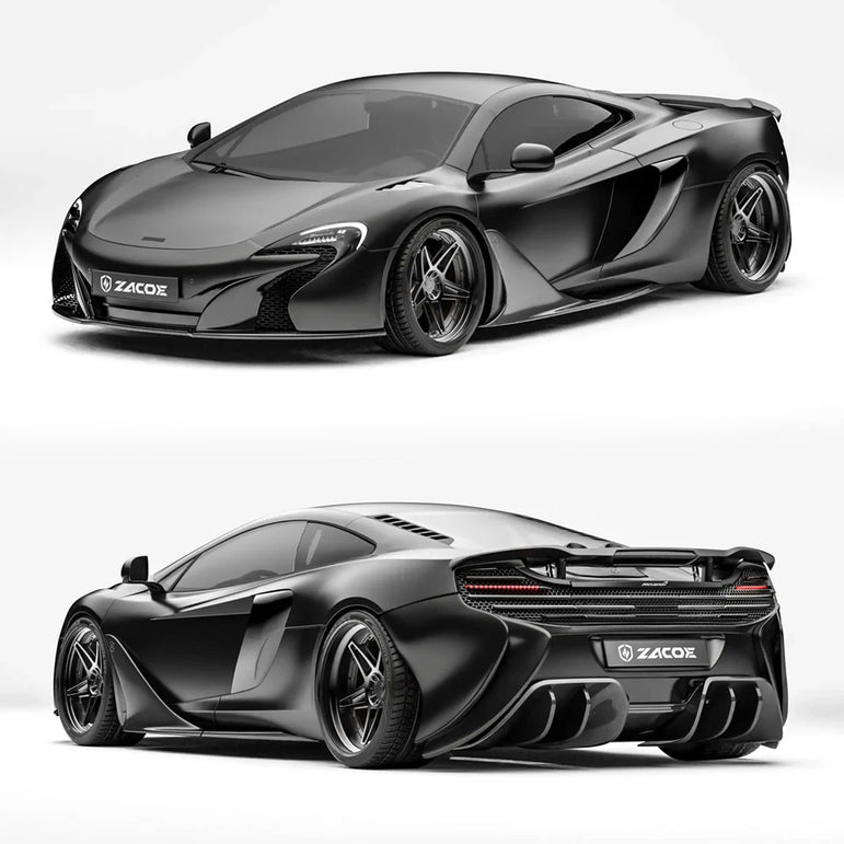 ZACOE McLaren 650S/ MP4 - 12C Carbon Fibre Body Kit (29pcs/set) Aftermarket Carbon Fiber Part / Bodykit - Robot Bodykits