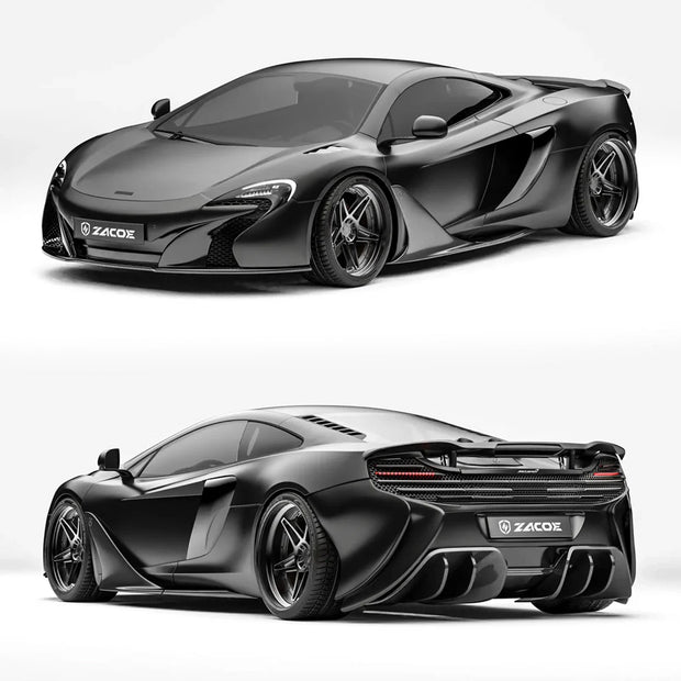 ZACOE McLaren 650S/ MP4 - 12C Carbon Fibre Body Kit (29pcs/set) Aftermarket Carbon Fiber Part / Bodykit - Robot Bodykits
