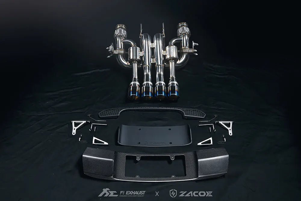 ZACOE McLaren 720s Carbon Fibre Body Kit (16pcs/set) Aftermarket Carbon Fiber Part / Bodykit - Robot Bodykits