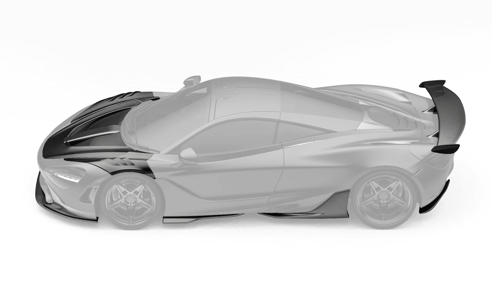 ZACOE McLaren 720s Carbon Fibre Body Kit (16pcs/set) Aftermarket Carbon Fiber Part / Bodykit - Robot Bodykits