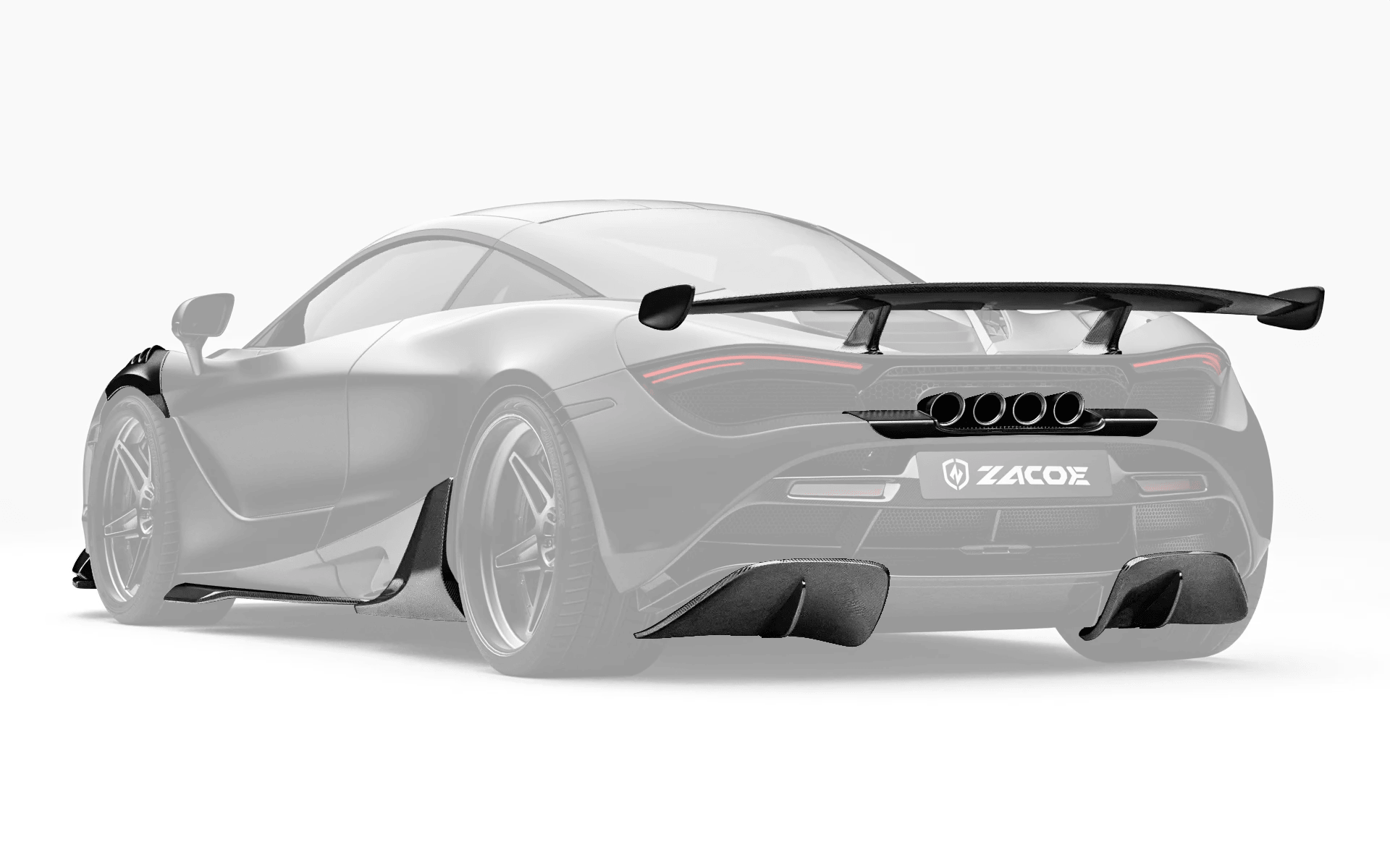 ZACOE McLaren 720s Carbon Fibre Body Kit (16pcs/set) Aftermarket Carbon Fiber Part / Bodykit - Robot Bodykits