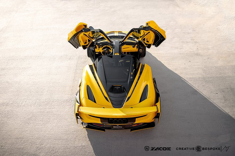 ZACOE McLaren 720s Galaxy Carbon Fibre Wide Body Kit (43pcs/set) Aftermarket Carbon Fiber Part / Bodykit - Robot Bodykits