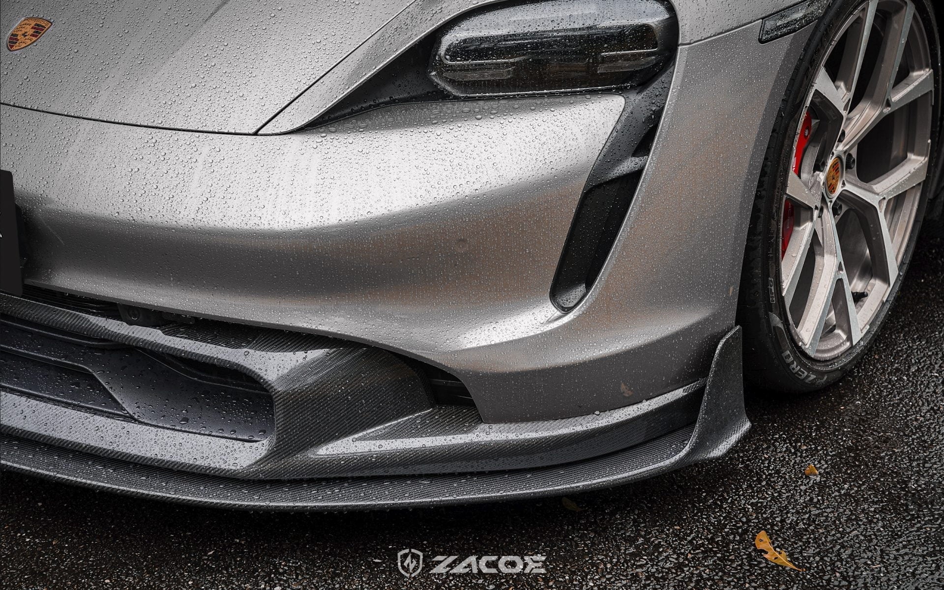 ZACOE PORSCHE Taycan Carbon Fibre Body kit Porsche Taycan Sedan Base Model Aftermarket Carbon Fiber Part / Bodykit - Robot Bodykits