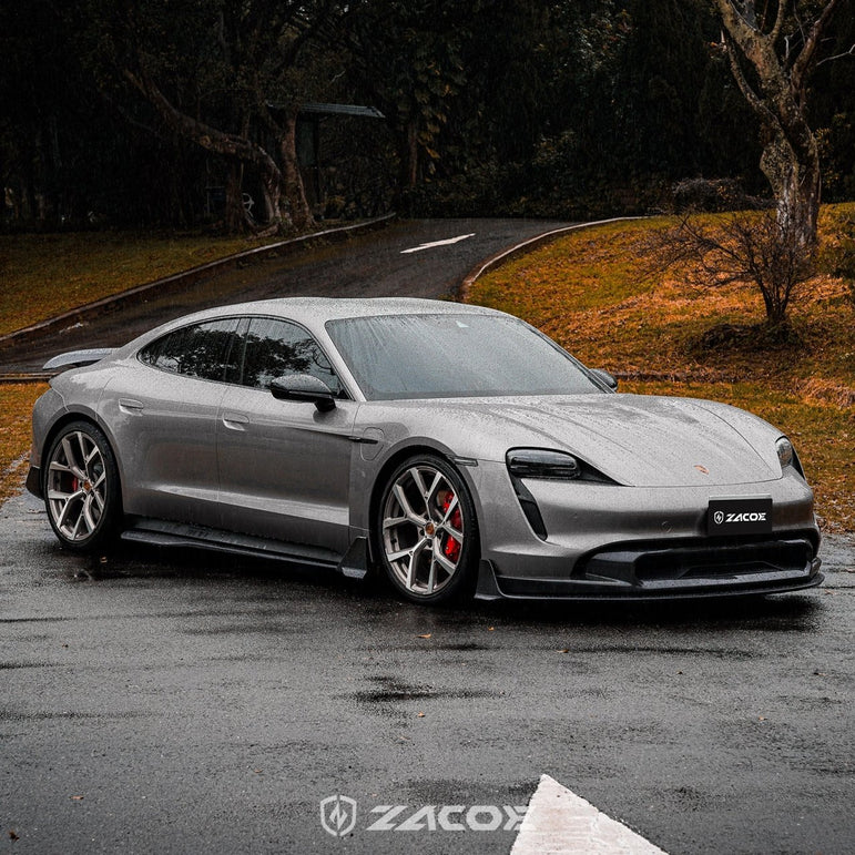 ZACOE PORSCHE Taycan Carbon Fibre Body kit Porsche Taycan Sedan Base Model Aftermarket Carbon Fiber Part / Bodykit - Robot Bodykits