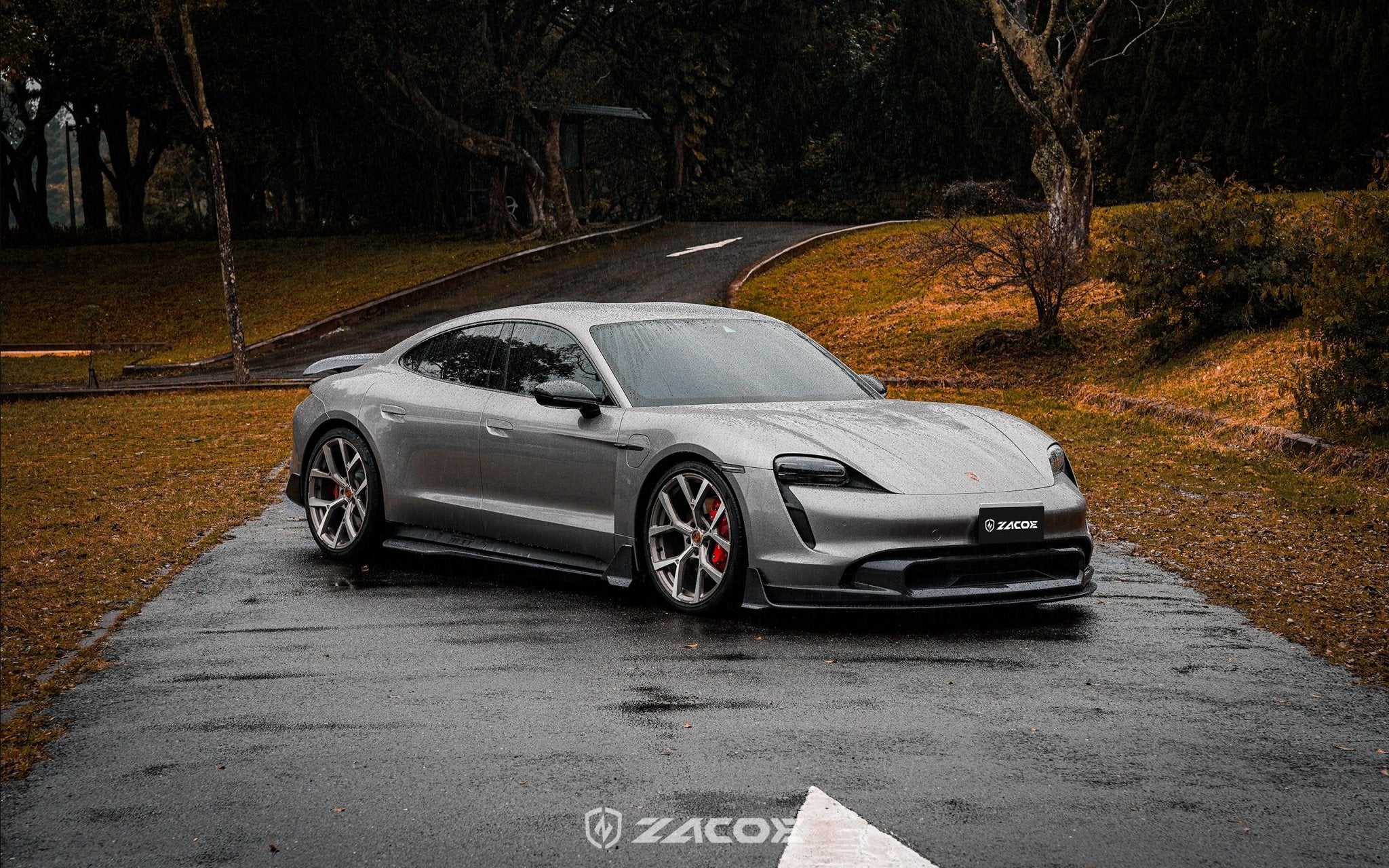 ZACOE PORSCHE Taycan Carbon Fibre Body kit Porsche Taycan Sedan Base Model Aftermarket Carbon Fiber Part / Bodykit - Robot Bodykits