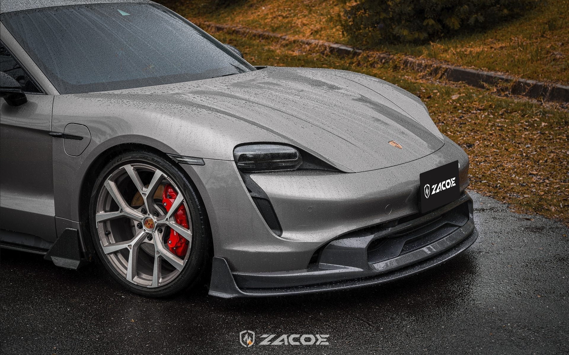ZACOE PORSCHE Taycan Carbon Fibre Body kit Porsche Taycan Sedan Base Model Aftermarket Carbon Fiber Part / Bodykit - Robot Bodykits