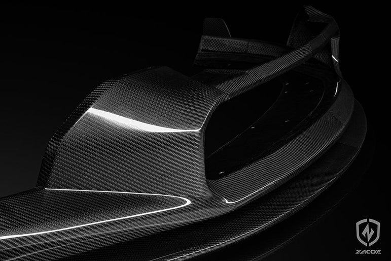ZACOE PORSCHE Taycan Carbon Fibre Body kit Porsche Taycan Sedan Base Model Aftermarket Carbon Fiber Part / Bodykit - Robot Bodykits