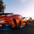 ZACOE Toyota GR Supra Dry - Carbon 9pcs/set GT Wing Aftermarket Carbon Fiber Part / Bodykit - Robot Bodykits