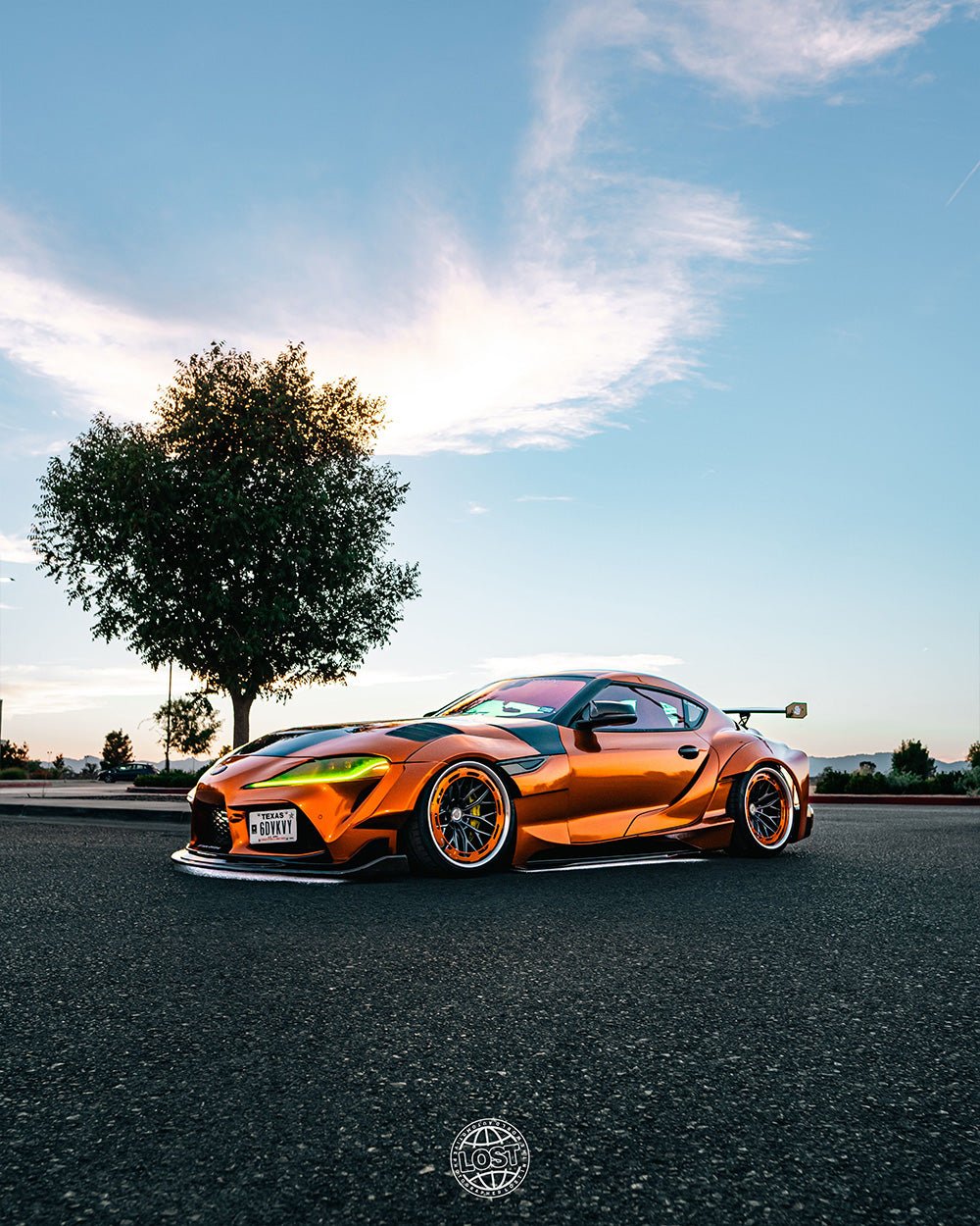 ZACOE Toyota GR Supra Dry - Carbon 9pcs/set GT Wing Aftermarket Carbon Fiber Part / Bodykit - Robot Bodykits