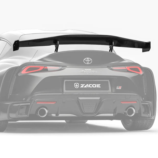 ZACOE Toyota GR Supra Dry - Carbon 9pcs/set GT Wing Aftermarket Carbon Fiber Part / Bodykit - Robot Bodykits