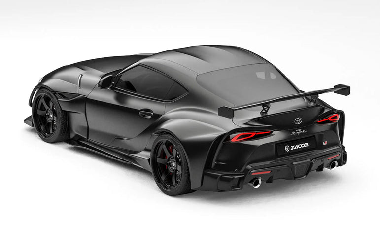 ZACOE Toyota GR Supra Dry - Carbon 9pcs/set GT Wing Aftermarket Carbon Fiber Part / Bodykit - Robot Bodykits