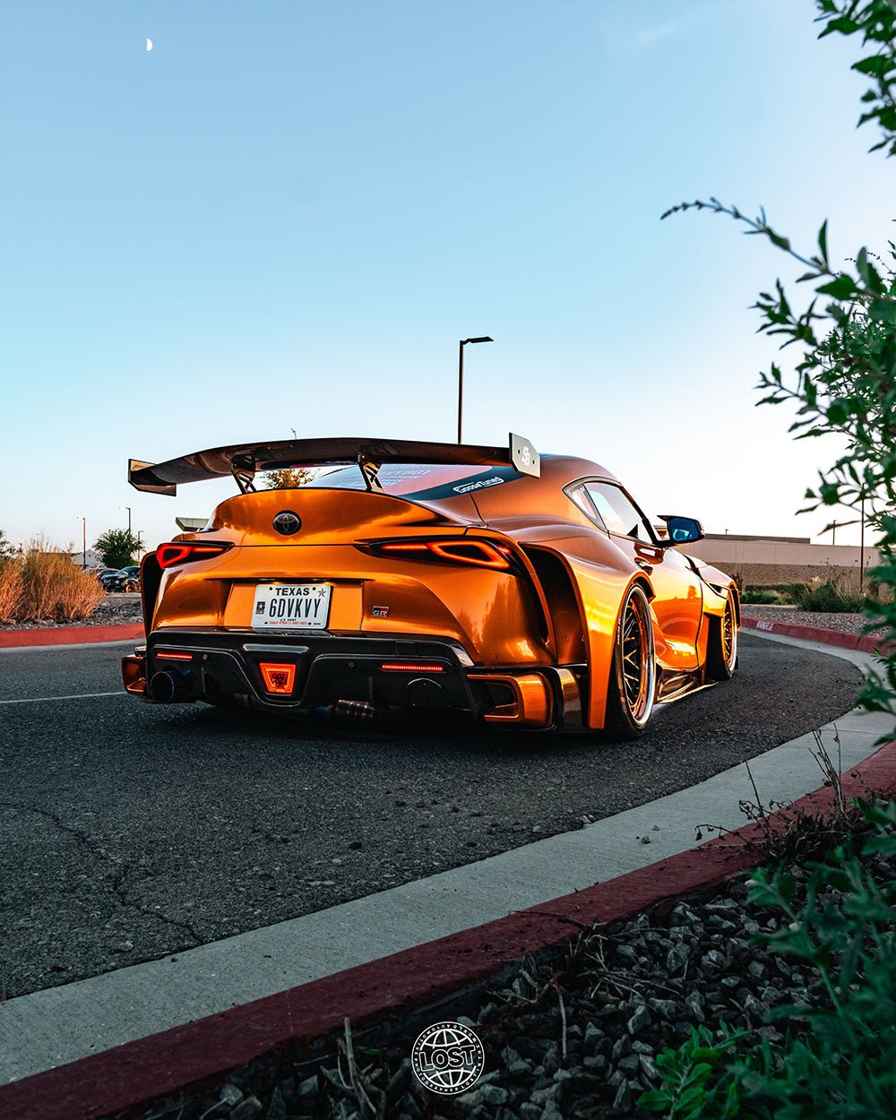 ZACOE Toyota GR Supra Dry - Carbon 9pcs/set GT Wing Aftermarket Carbon Fiber Part / Bodykit - Robot Bodykits