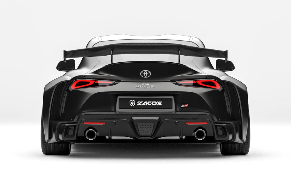 ZACOE Toyota GR Supra Dry - Carbon 9pcs/set GT Wing Aftermarket Carbon Fiber Part / Bodykit - Robot Bodykits
