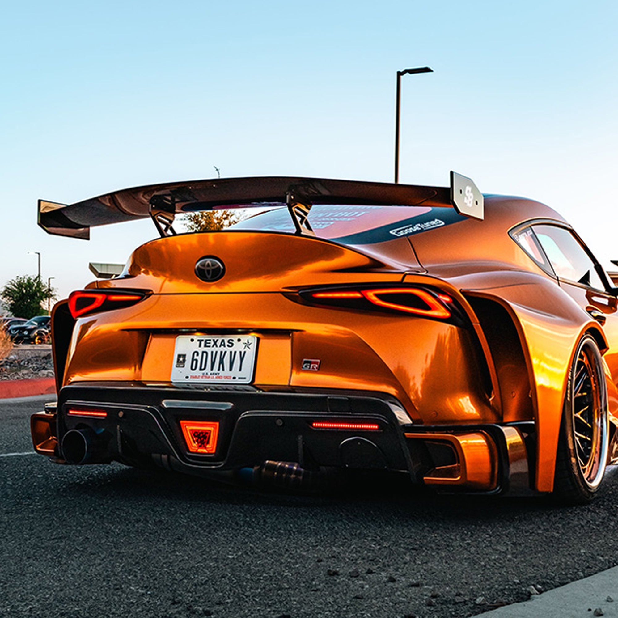 ZACOE Toyota GR Supra Dry - Carbon 9pcs/set GT Wing Aftermarket Carbon Fiber Part / Bodykit - Robot Bodykits