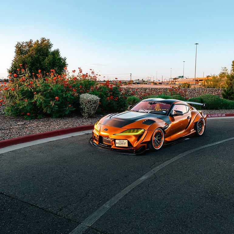 ZACOE Toyota GR Supra FRP/Dry - Carbon Widebody Kit (A90 / A91) [17 pcs/set] Aftermarket Carbon Fiber Part / Bodykit - Robot Bodykits