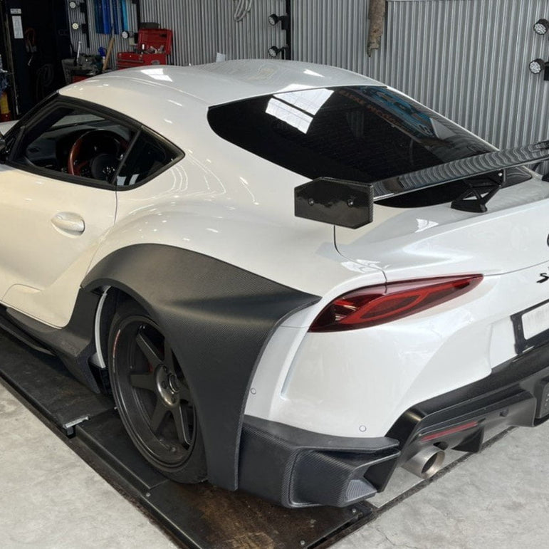 ZACOE Toyota GR Supra FRP/Dry - Carbon Widebody Kit (A90 / A91) [17 pcs/set] Aftermarket Carbon Fiber Part / Bodykit - Robot Bodykits