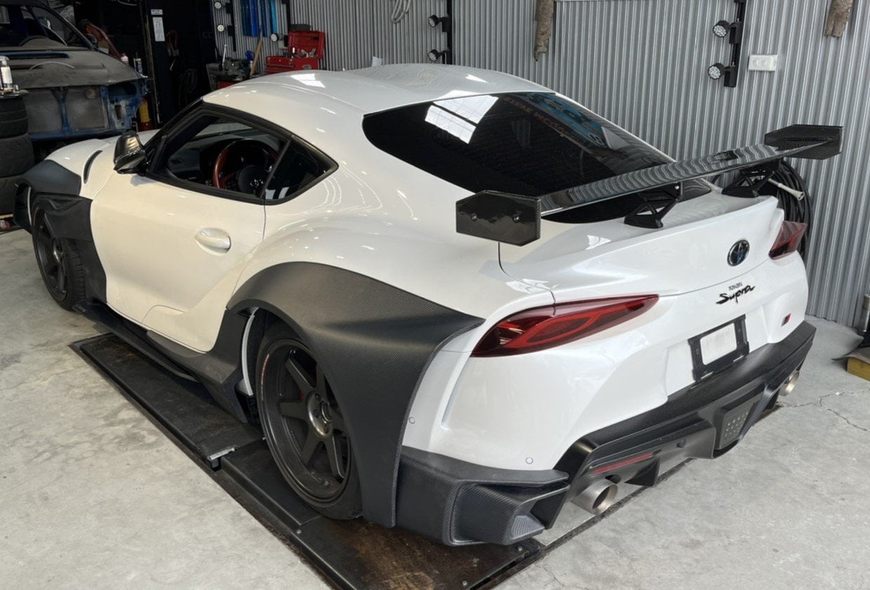 ZACOE Toyota GR Supra FRP/Dry - Carbon Widebody Kit (A90 / A91) [17 pcs/set] Aftermarket Carbon Fiber Part / Bodykit - Robot Bodykits