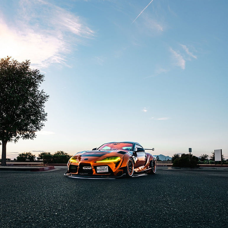 ZACOE Toyota GR Supra FRP/Dry-Carbon Widebody Kit (A90 / A91) [17 pcs/set] Aftermarket Carbon Fiber Part / Bodykit - Robot Bodykits