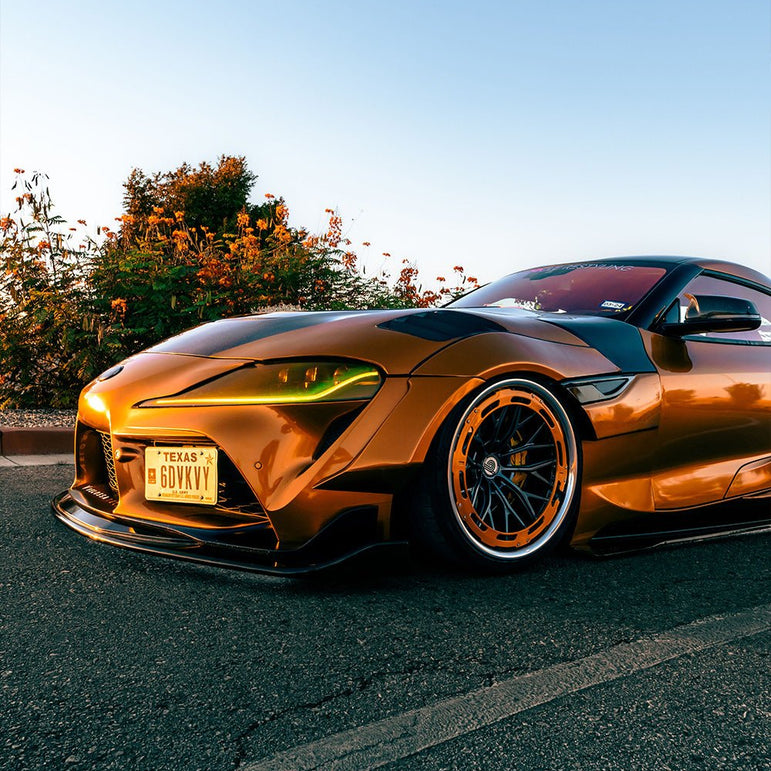 ZACOE Toyota GR Supra FRP/Dry - Carbon Widebody Kit (A90 / A91) [17 pcs/set] Aftermarket Carbon Fiber Part / Bodykit - Robot Bodykits