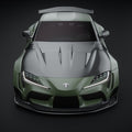 ZACOE Toyota GR Supra FRP/Dry - Carbon Widebody Kit (A90 / A91) [17 pcs/set] Aftermarket Carbon Fiber Part / Bodykit - Robot Bodykits
