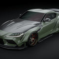 ZACOE Toyota GR Supra FRP/Dry - Carbon Widebody Kit (A90 / A91) [17 pcs/set] Aftermarket Carbon Fiber Part / Bodykit - Robot Bodykits